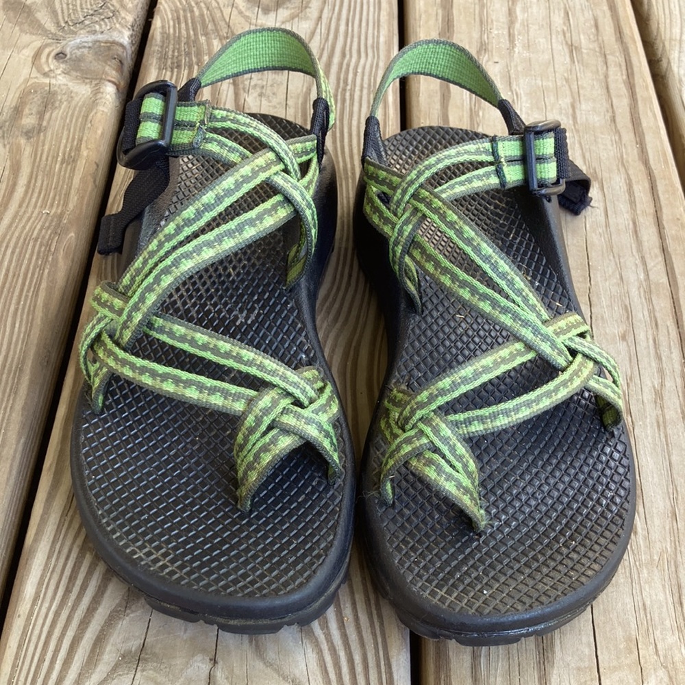 Chaco Women’s Size 7 Sandal Double Strap Green
